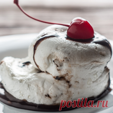 Десерт за 30 секунд. Самый вкусный быстрый десерт в мире! Плавающий остров в микроволновке