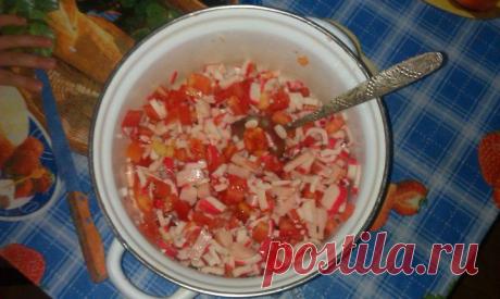 Салат &quot;просто, быстро, вкусно&quot;