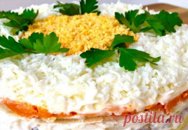 Салат Баронесса: вкуснее селедки под шубой