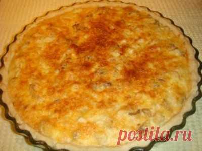 Лоранский пирог с курицей
