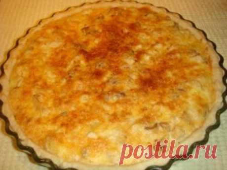 Лоранский пирог с курицей