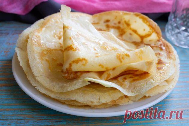 Тончайшие блинчики с арахисовой пастой | Кухонный Сумбур Пульс Mail.ru
