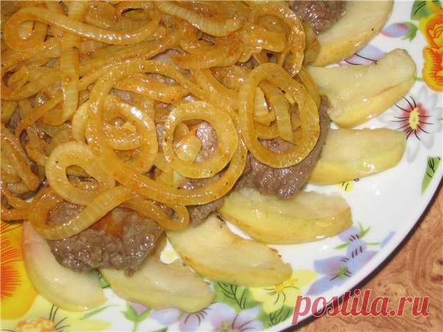 Печень по-берлински – кулинарный рецепт