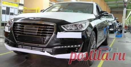 Калининградский «Автотор» приступил к выпуску флагманского седана Genesis G90 - UINCAR