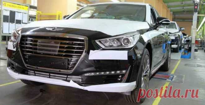 Калининградский «Автотор» приступил к выпуску флагманского седана Genesis G90 - UINCAR
