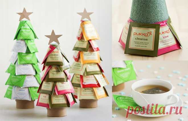 Елка из чая: елка из чайных пакетиков
https://goo.gl/yvcSXr