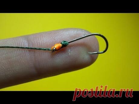 Как защитить крючок | Как привязать крючок | Fishing Knots - YouTube