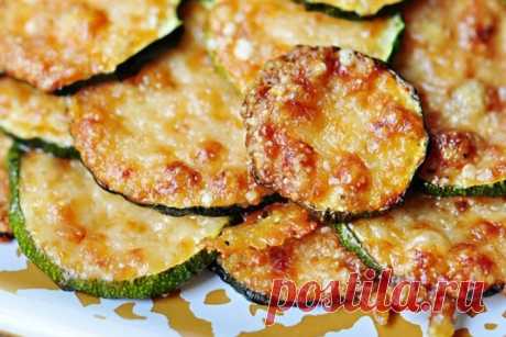 Рецепт кабачков с сыром в духовке