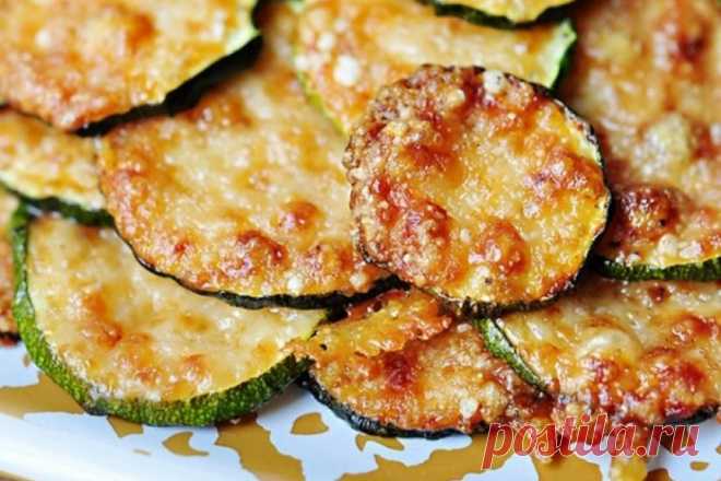 Рецепт кабачков с сыром в духовке
