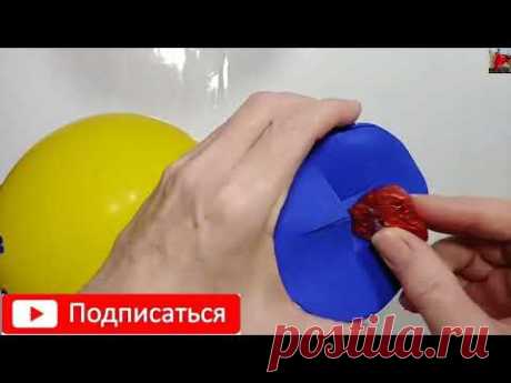 КРАСОТА из ВОЗДУШНОГО ШАРА и ПЛАСТИКОВОЙ БУТЫЛКИ своими руками!DIY супер поделки:новый год-рождество