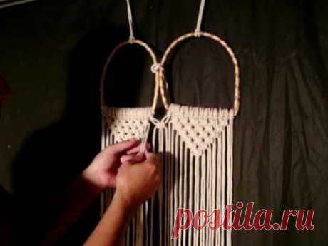 Cartera de Macrame Nº4 ArtesaniasChaco Macrame