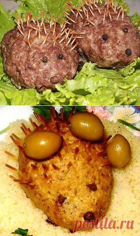 Мясные зразы Ёжики колючие. Рецепт c фото, мы подскажем, как приготовить!