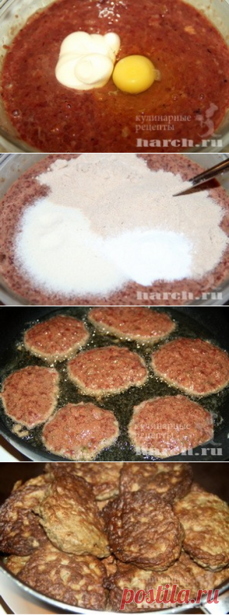 Печеночные оладьи с гречневой мукой .
