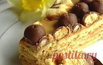 Простой песочный торт / Торты / TVCook: пошаговые рецепты c фото