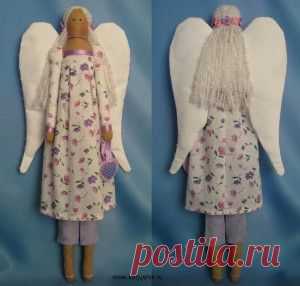 Светлый Ангел Рождества (Тильда)