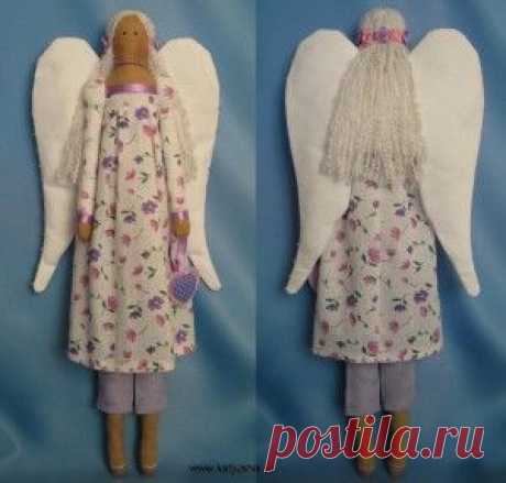 Светлый Ангел Рождества (Тильда)