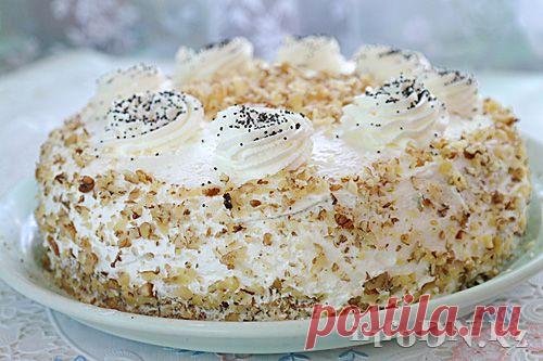 Маковый торт в мультиварке