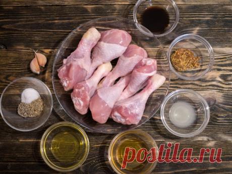 Запеченные голени в маринаде - Простые рецепты Овкусе.ру