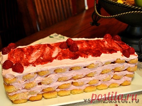 Торт-десерт Тирамису ягодный (Berrymisu) » Всем За Стол!
