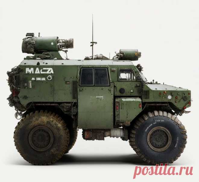Рисунок. Монстр-трак (Monster Truck)