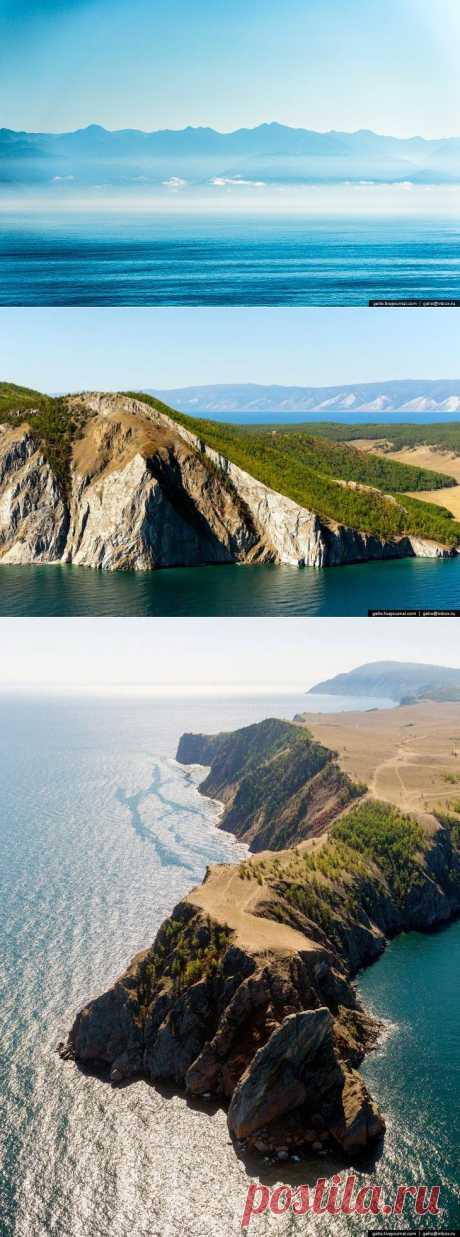 Красота Байкала с вертолета