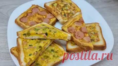 Вкусный и сытный завтрак на скорую руку из простых ингредиентов - Будет вкусно - Медиаплатформа МирТесен