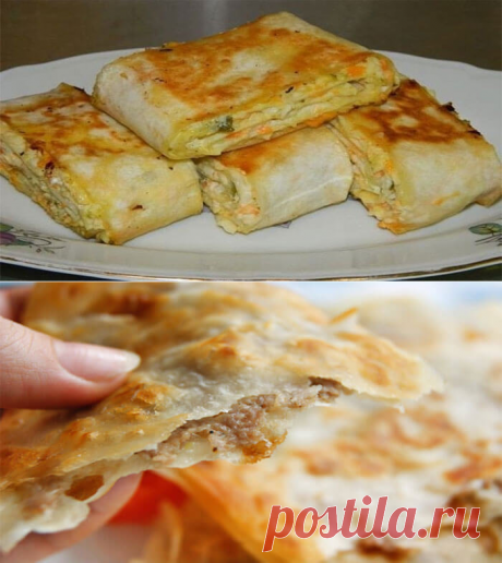 2 закуски из лаваша
