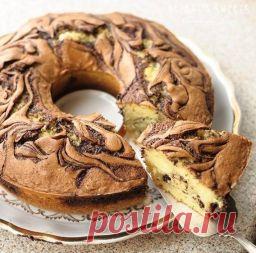 Мраморный кекс - Лучшие кулинарные рецепты интернета