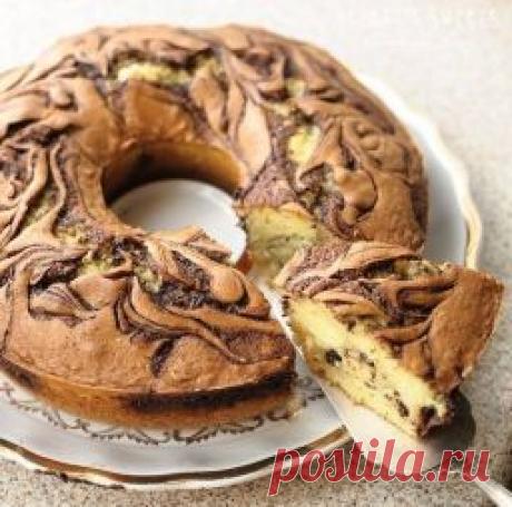 Мраморный кекс - Лучшие кулинарные рецепты интернета
