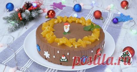 Как приготовить шоколадно-апельсиновый муссовый торт