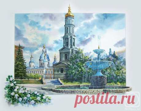 Художник Кроповинский Сергей Анатольевич. Aкварель
