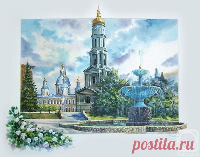 Художник Кроповинский Сергей Анатольевич. Aкварель