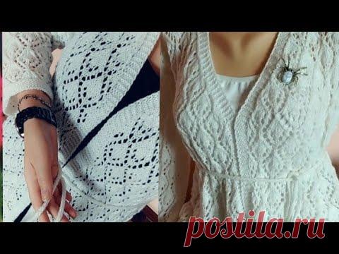 ТУТОРИАЛ: ♡осенний кардиган крючком♡