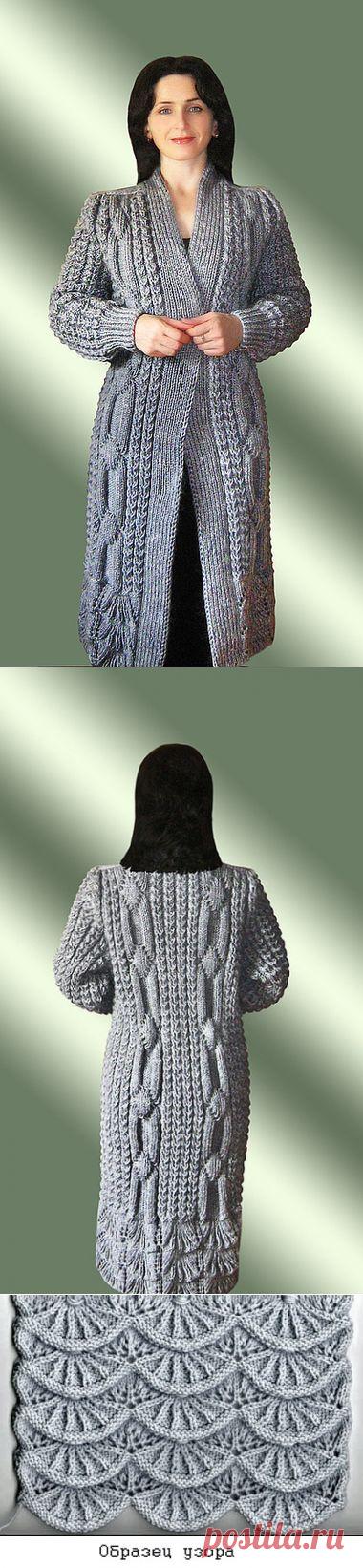 Вяжем пальто..