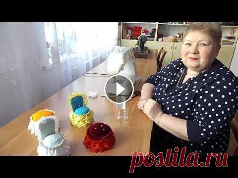 Мастер - класс "Игольница - пуфик". Мастер - класс "Игольница - пуфик"....
