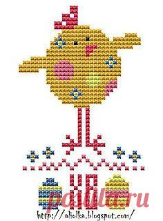 Мои творилки: И цыпленок к Пасхе спешит!