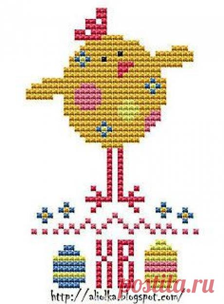 Мои творилки: И цыпленок к Пасхе спешит!