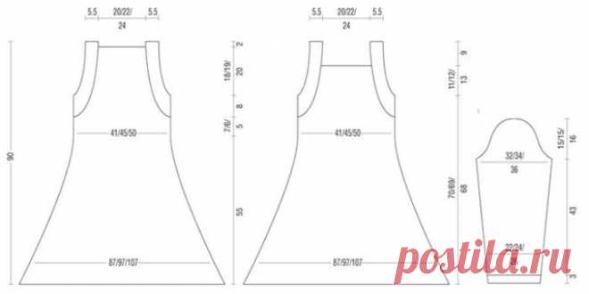 DRESS FROM SECTIONAL YARN