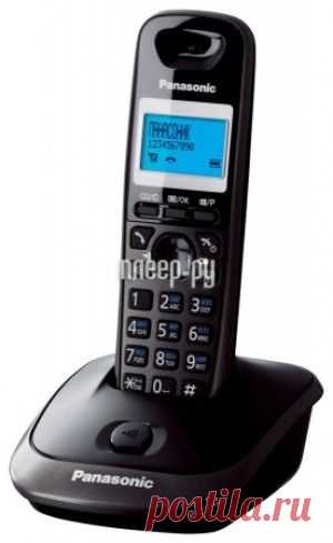 Panasonic KX-TG2511 RUT Titan - купить радиотелефон Панасоник по лучшей цене в Плеер.ру.
