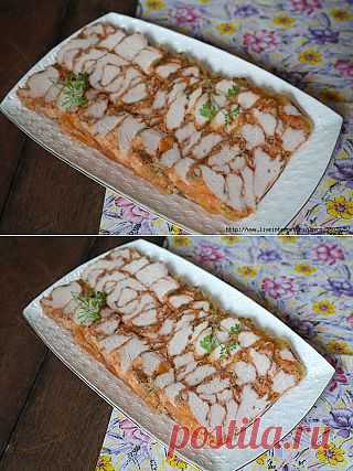 Мраморное мясо - изумительно вкусно и смотрится изумительно...