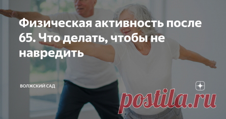Физическая активность после 65. Что делать, чтобы не навредить Статья автора «Волжский сад» в Дзене ✍: Статистика неумолима: люди старшего возраста после пробуждения проводят до 10 часов в неподвижном состоянии - сидя или лежа.