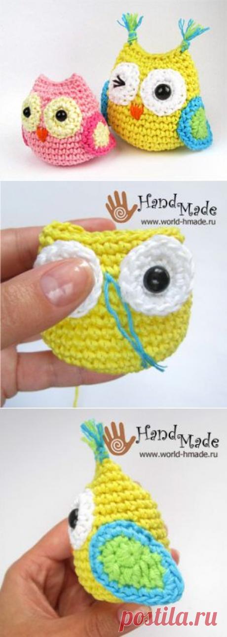 Маленькая сова крючком