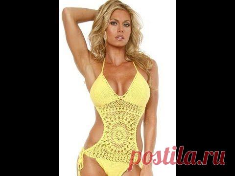 Вязаный купальник. Видео