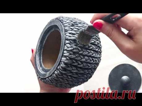 DIY Beautiful cardboard box idea | Paper craft at home - YouTube