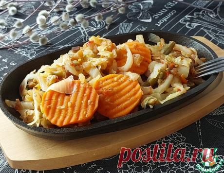 Гарнир "Рататуй" с пекинской капустой – кулинарный рецепт