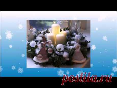 Идеи новогоднего оформления квартиры, дома - YouTube