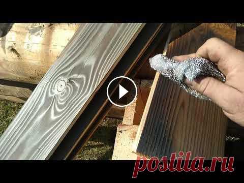 Браширование дерева обжигом, покраска. Просто поговорить. Taiga.house строим дома и бани из клееного бруса, каркасники....