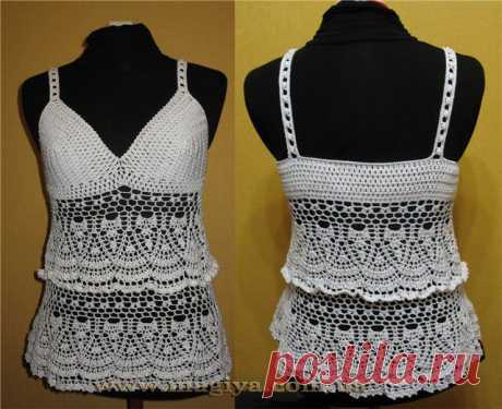 Кружевной топ.