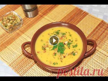 Тыквенный суп пюре – постный и вкусный! Видео рецепт постного тыквенного супа пюре, который готовится на основе воды. Подготавливаем все овощи – чистим, нарезаем. На небольшом количестве оли...