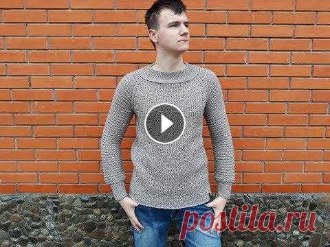 Свитер мужской спицами. Часть 6. Фотоальбом. Свитер мужской спицами. Часть 6. Фотоальбом....
